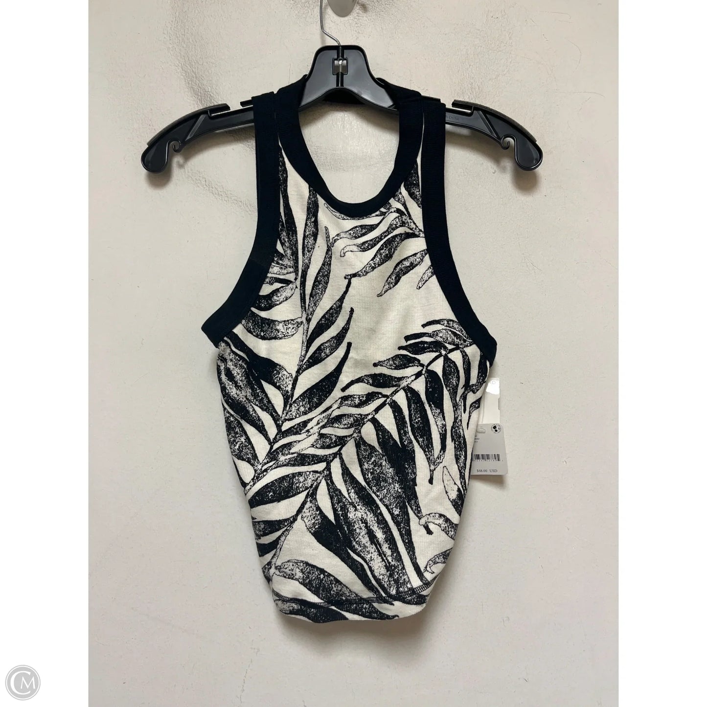 Top Sleeveless By Free People In Black & Tan, Size: S