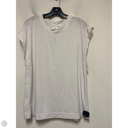 Athletic Tank Top By Athleta In White, Size: L