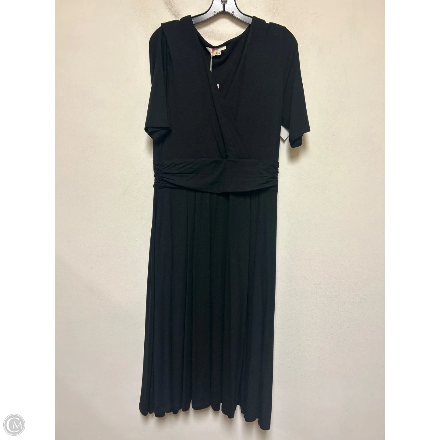 Dress Casual Midi By Boden In Black, Size: L