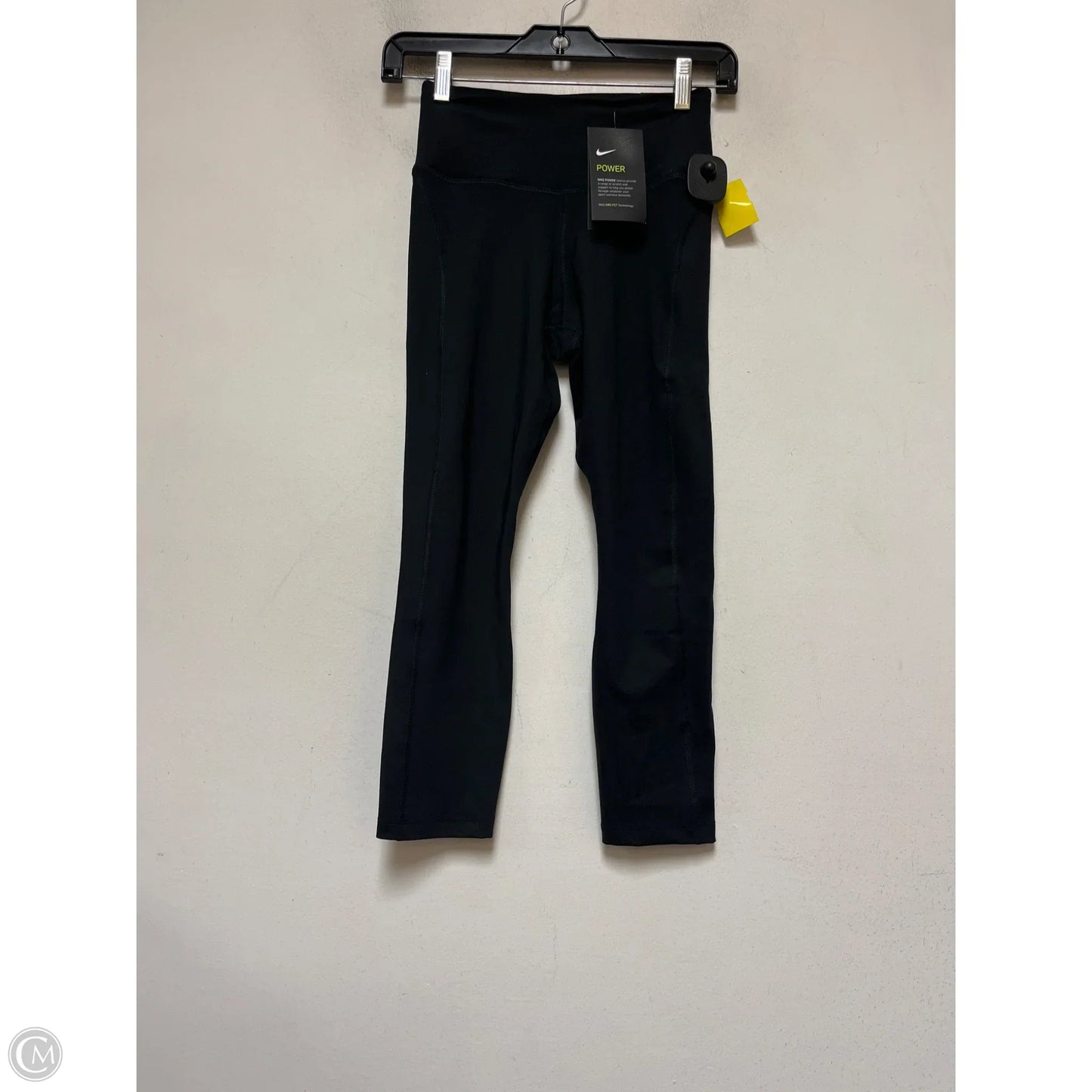 Athletic Leggings By Nike Apparel In Black, Size: Xs