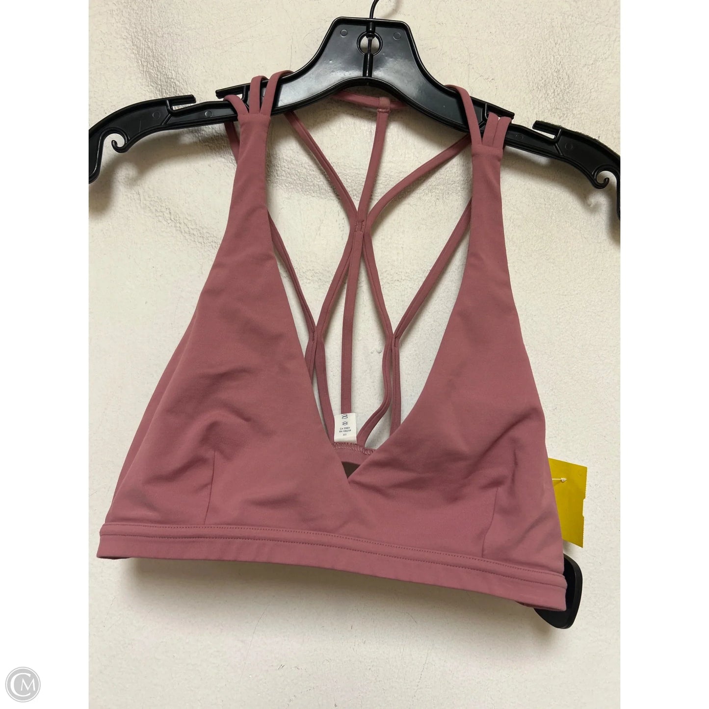 Athletic Bra By Lululemon In Pink, Size: 10