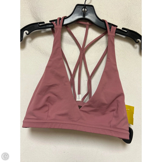Athletic Bra By Lululemon In Pink, Size: 10