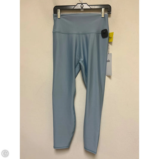 Athletic Leggings By Alo In Blue, Size: L