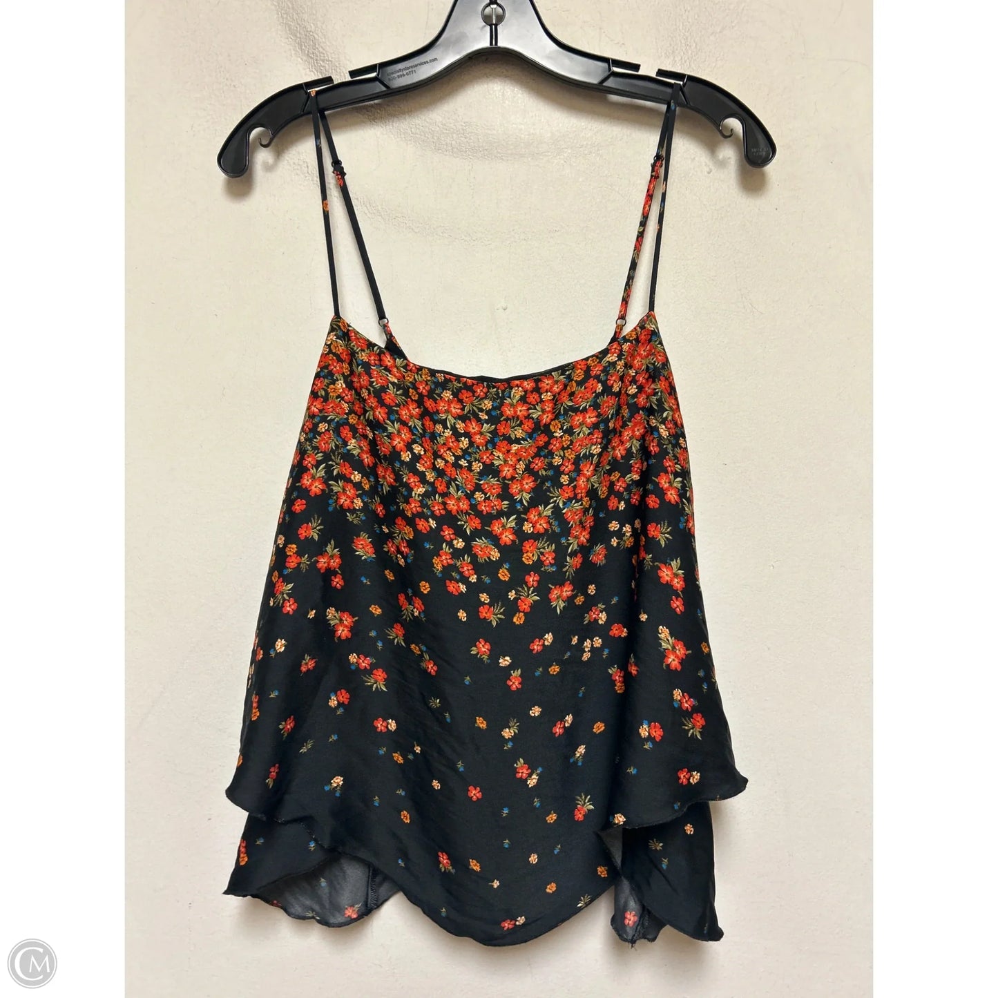 Top Sleeveless By Free People In Floral Print, Size: M