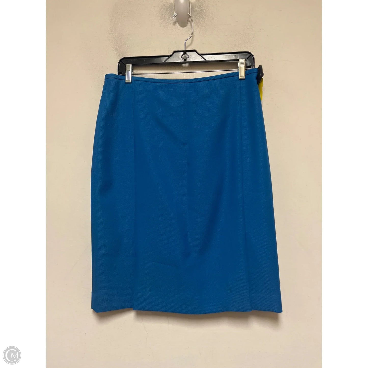 Skirt Midi By Calvin Klein In Blue, Size: 10