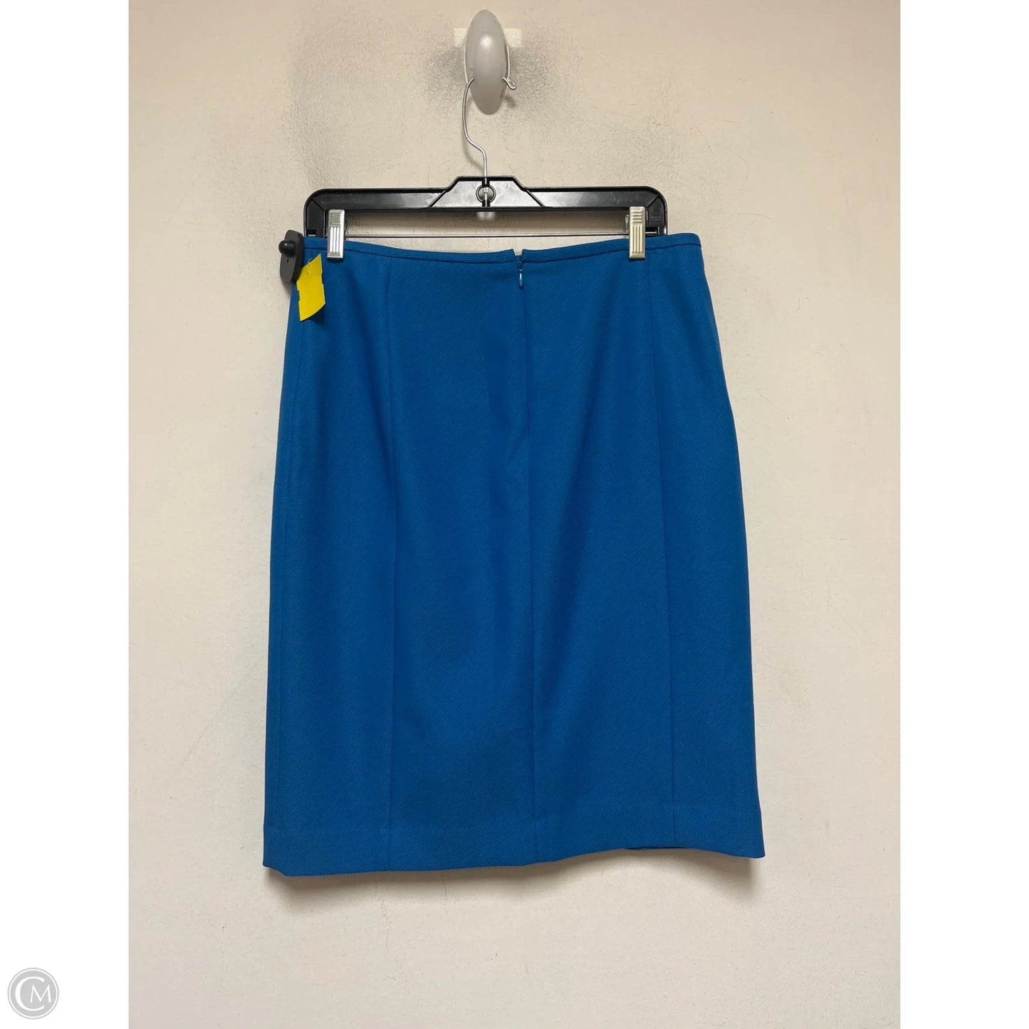 Skirt Midi By Calvin Klein In Blue, Size: 10