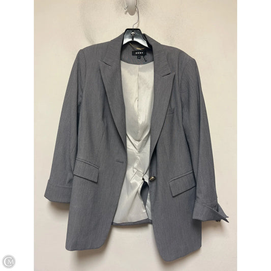Blazer By Dkny In Grey, Size: L