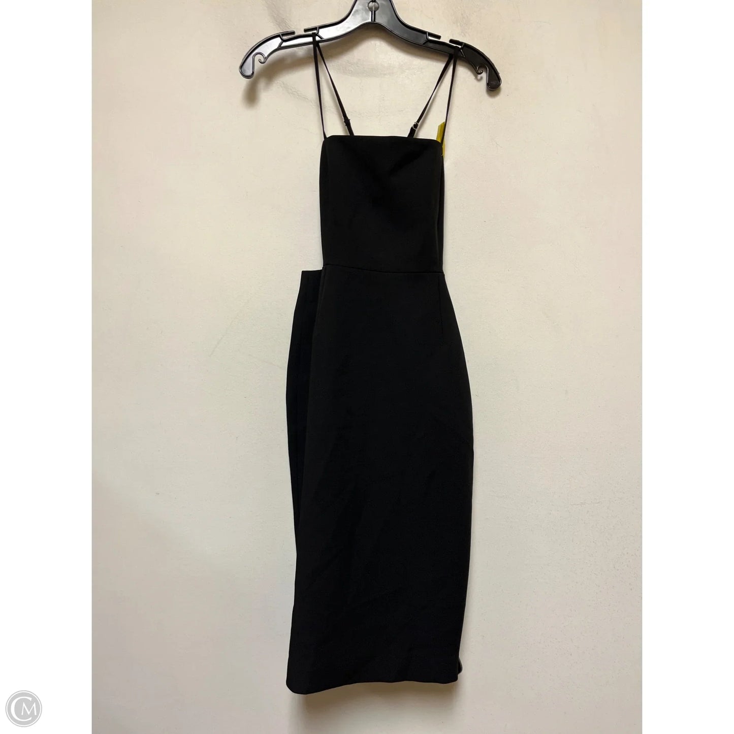 Dress Casual Midi By Bcbg In Black, Size: Xs