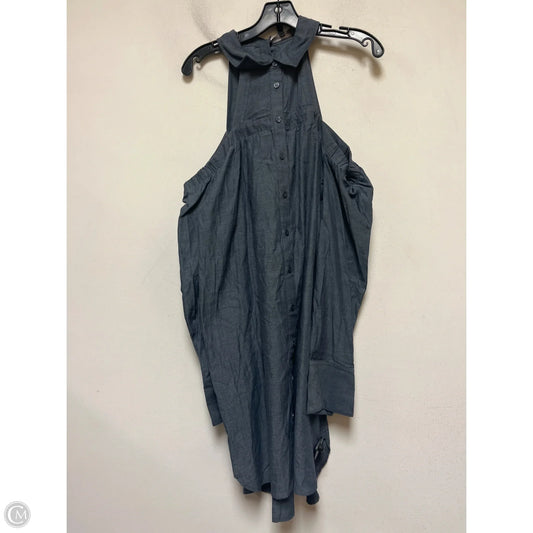 Dress Casual Short By Bcbg In Blue, Size: L