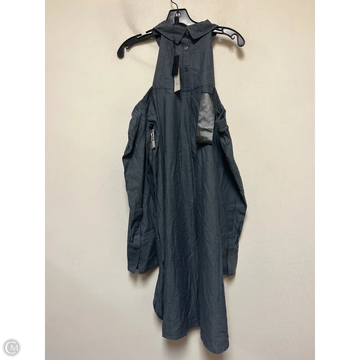 Dress Casual Short By Bcbg In Blue, Size: L