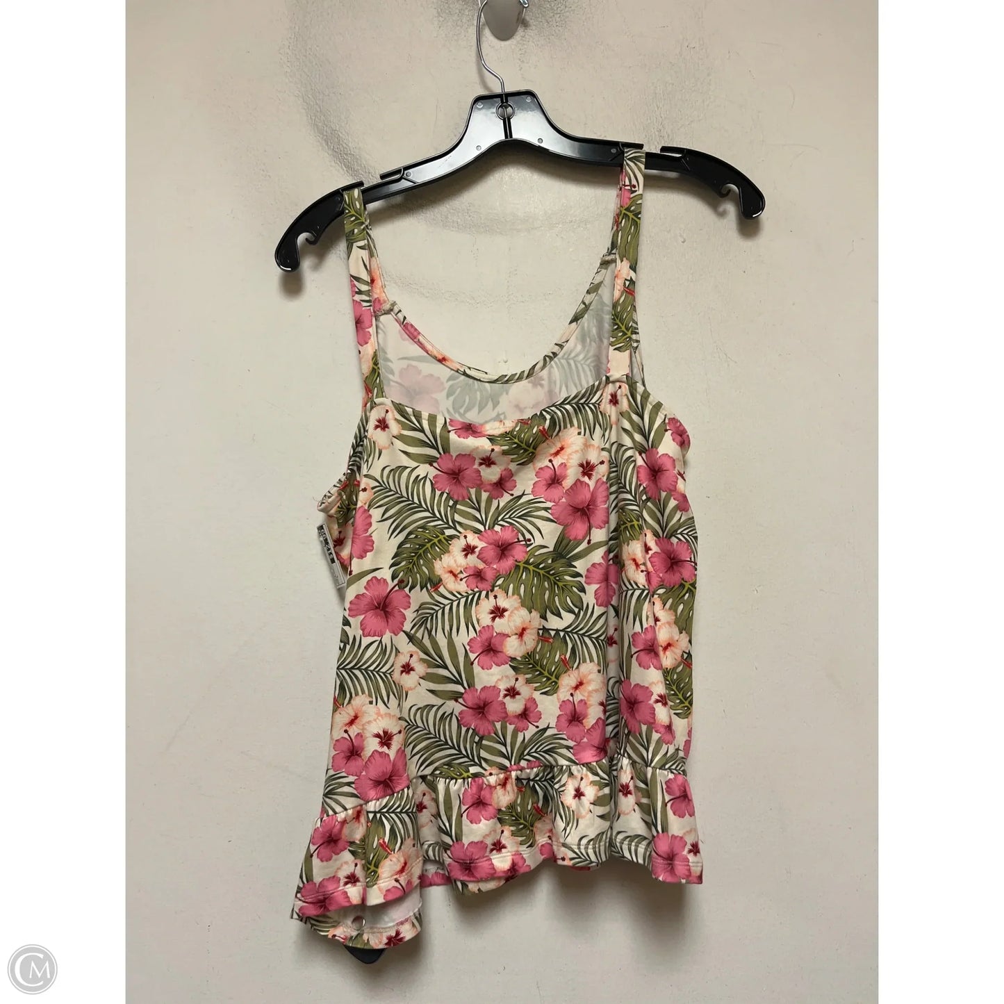 Pajamas 2pc By Clothes Mentor In Tropical Print, Size: L