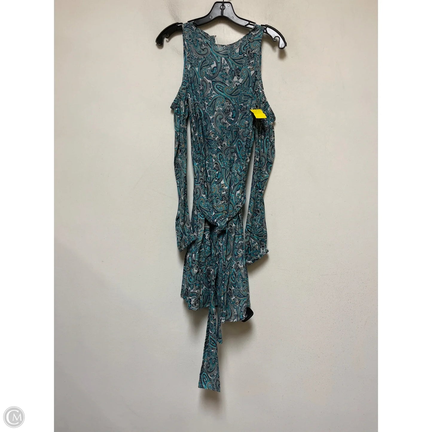 Dress Casual Midi By Michael By Michael Kors In Blue, Size: S