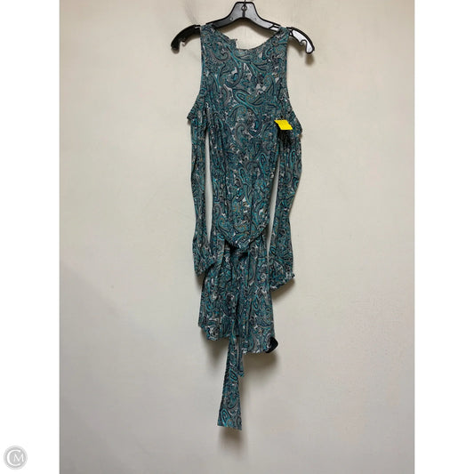 Dress Casual Midi By Michael By Michael Kors In Blue, Size: S