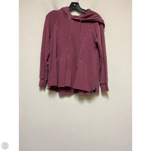 Sweatshirt Hoodie By Pilcro In Purple, Size: Xs