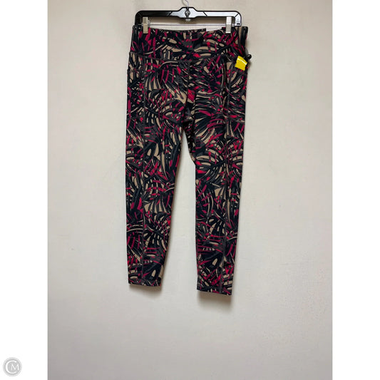 Athletic Leggings By Dkny In Pink & Tan, Size: Xl
