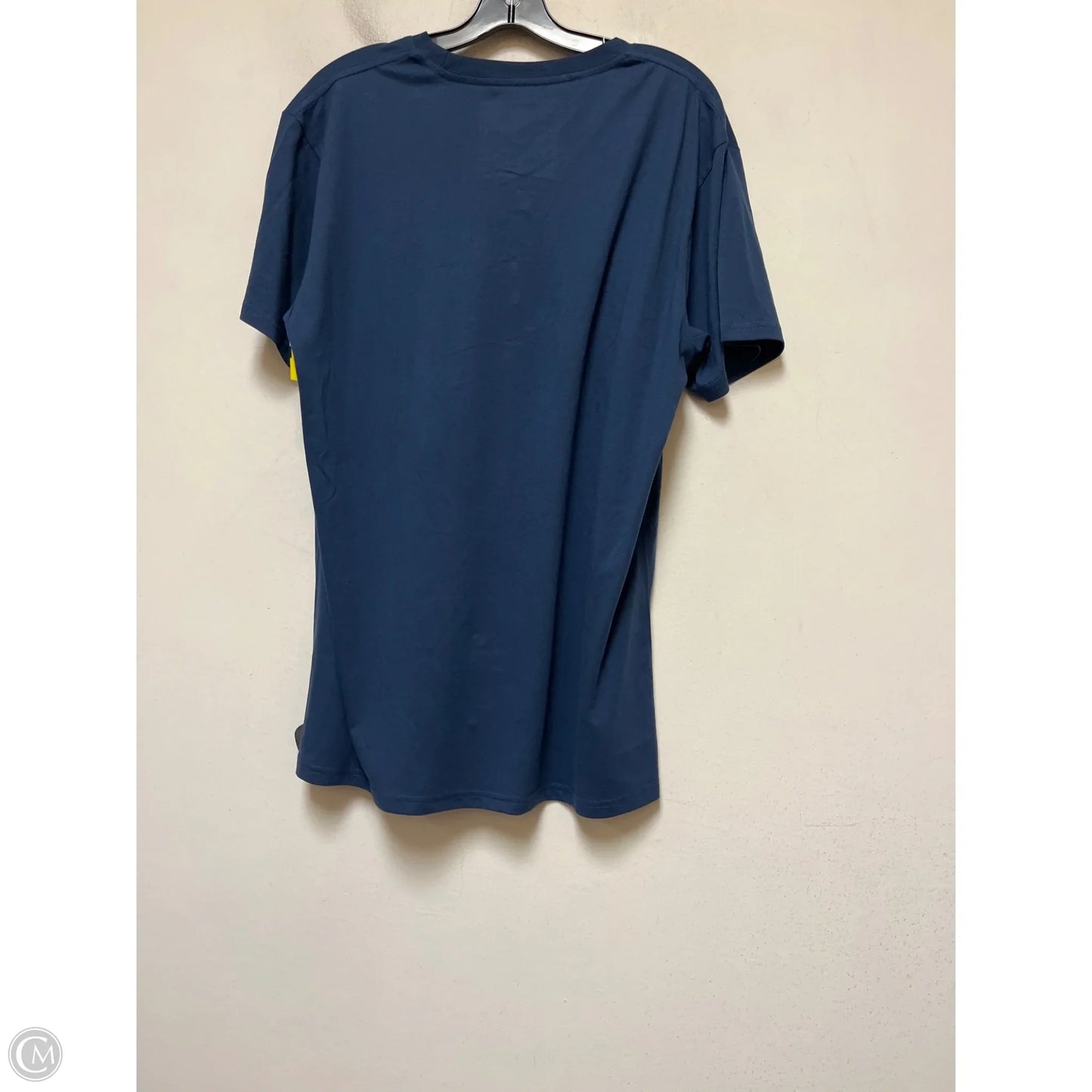 Top Short Sleeve Basic By Clothes Mentor In Blue, Size: L