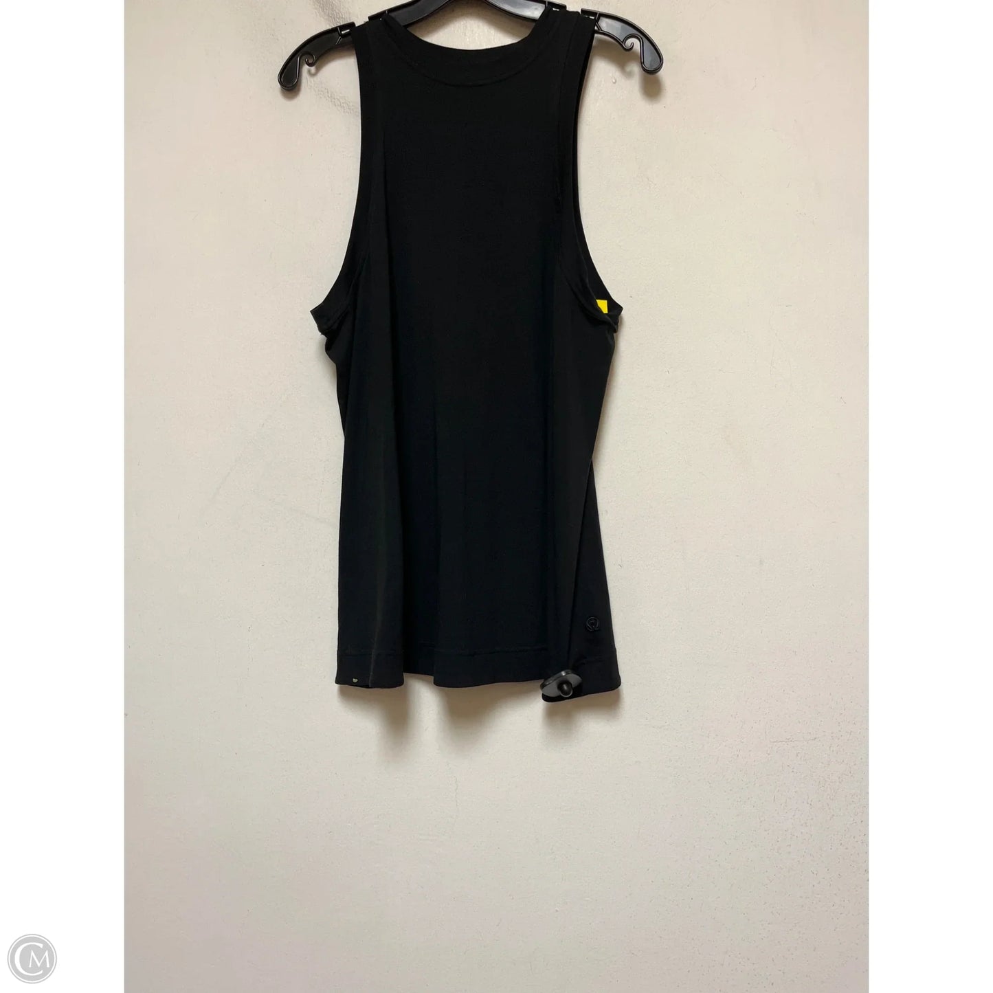 Athletic Tank Top By Lululemon In Black, Size: M
