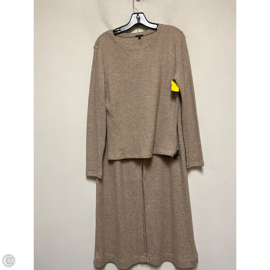 Skirt Set 2pc By Express In Tan, Size: 12