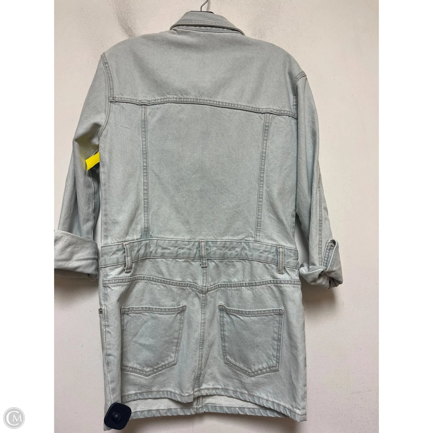 Dress Casual Short By Zara In Blue Denim, Size: S