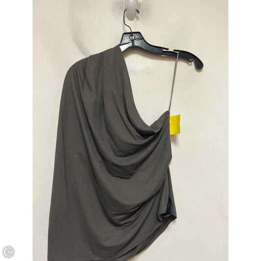 Top Sleeveless By Zara In Grey, Size: M
