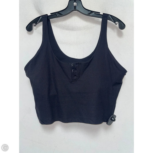 Athletic Tank Top By Lululemon In Black, Size: 14