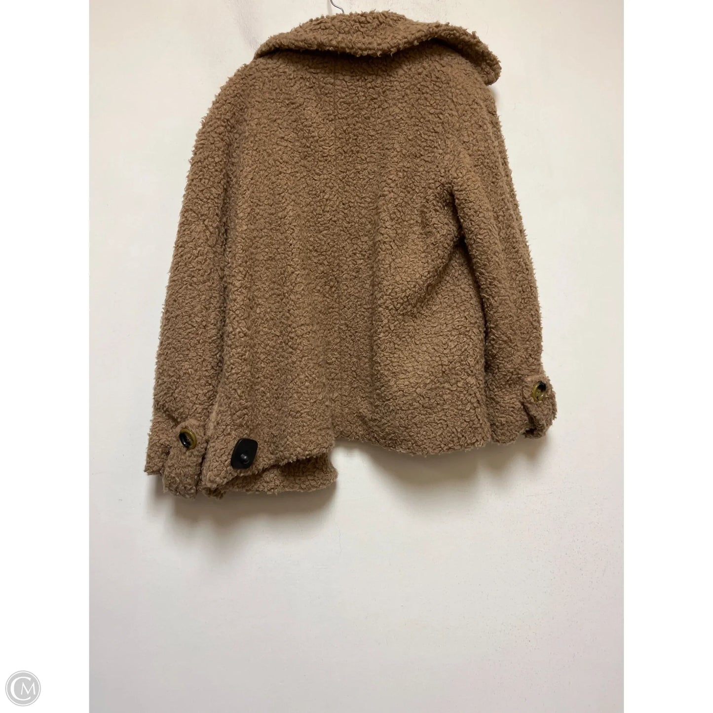 Coat Faux Fur & Sherpa By Free People In Brown, Size: M