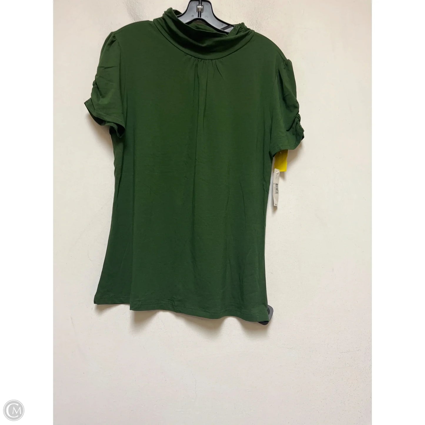Top Short Sleeve By New Directions In Green, Size: L