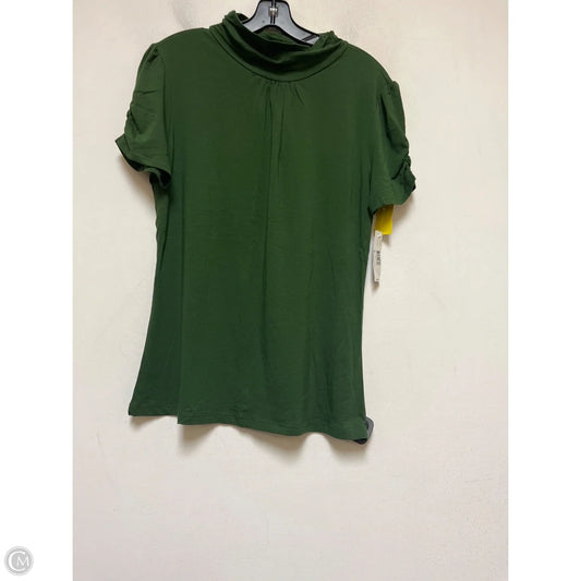Top Short Sleeve By New Directions In Green, Size: L