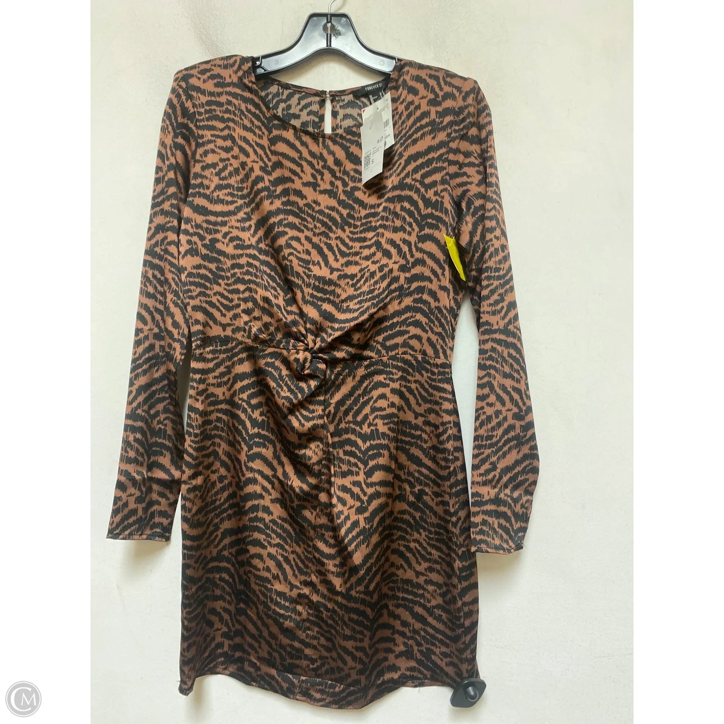Dress Casual Short By Forever 21 In Animal Print, Size: S