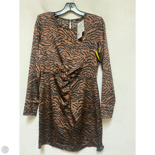 Dress Casual Short By Forever 21 In Animal Print, Size: S
