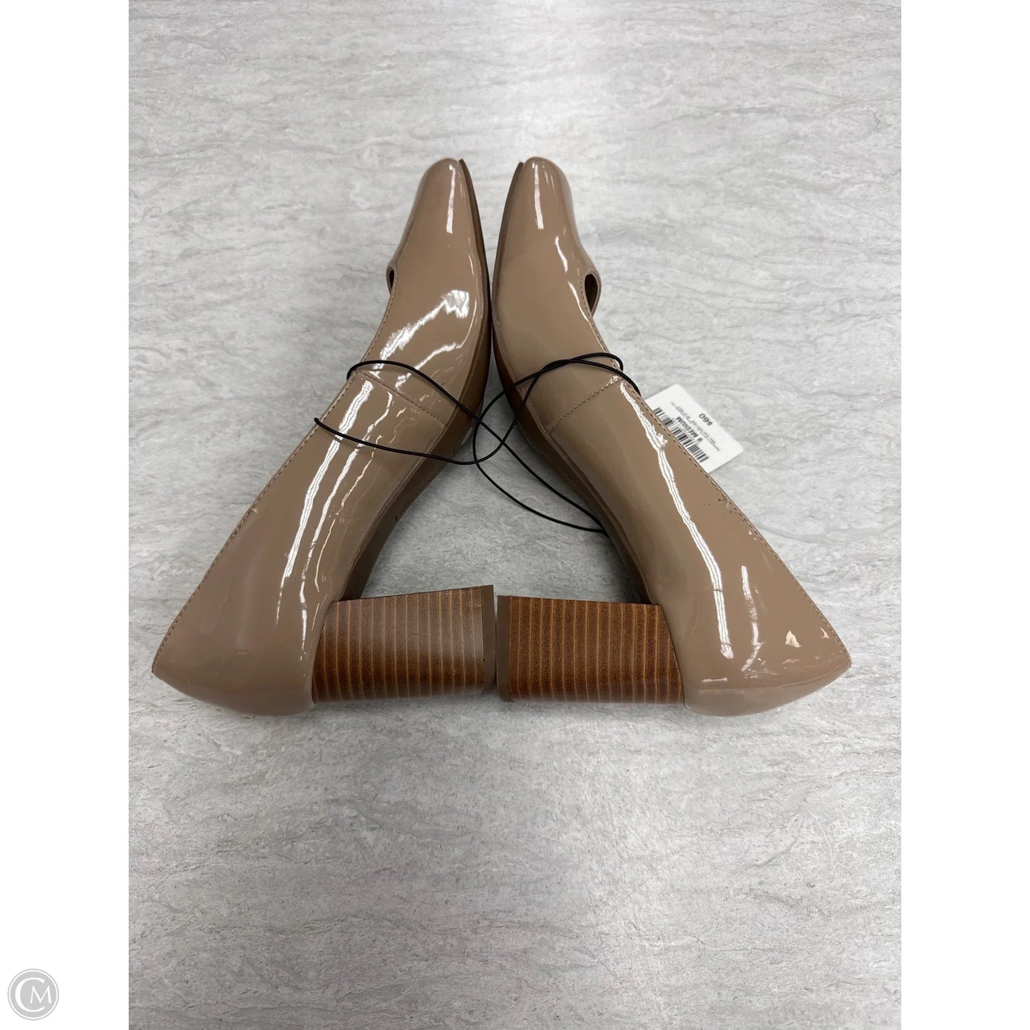 Shoes Heels Block By Worthington In Tan, Size: 9