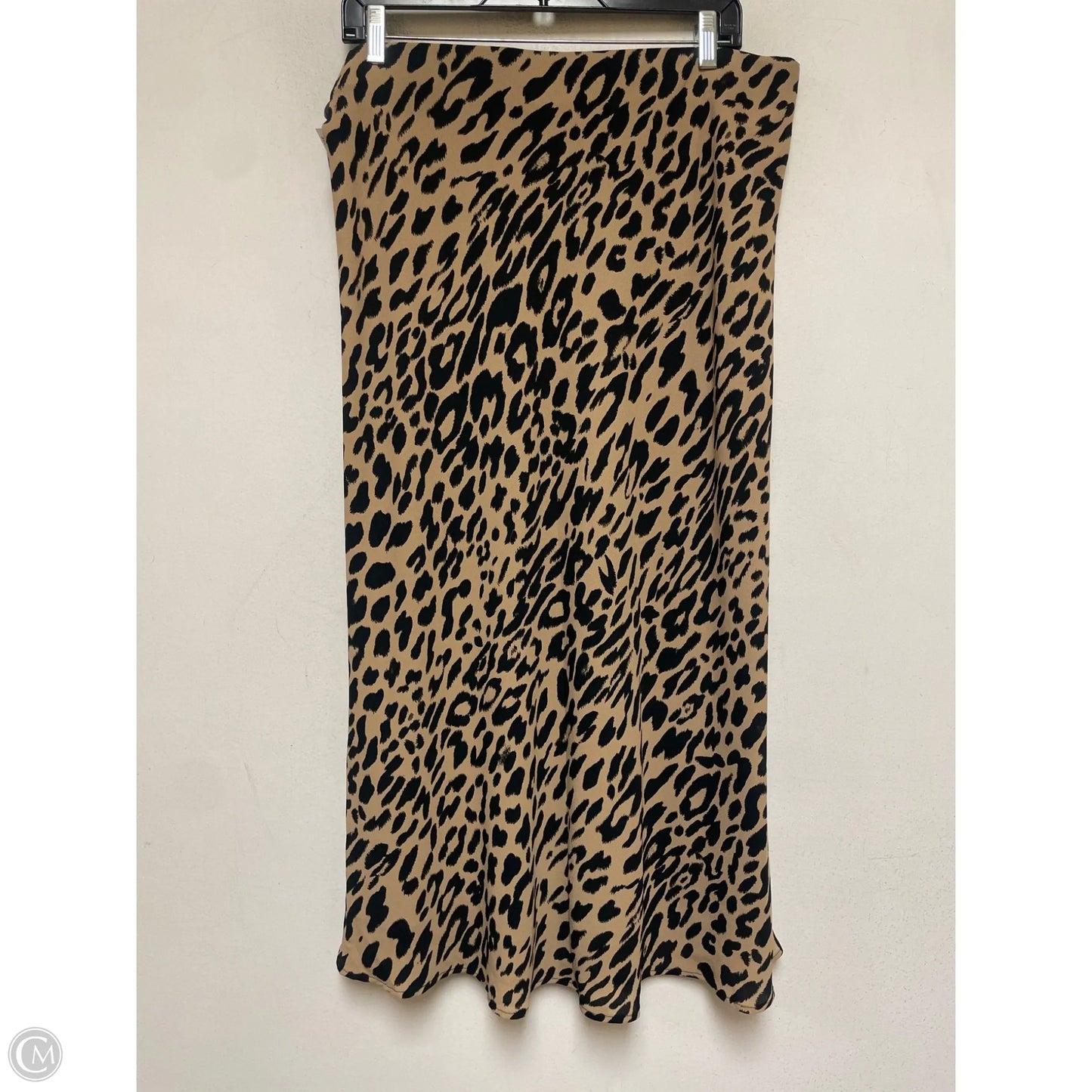 Skirt Midi By Banana Republic In Animal Print, Size: 12