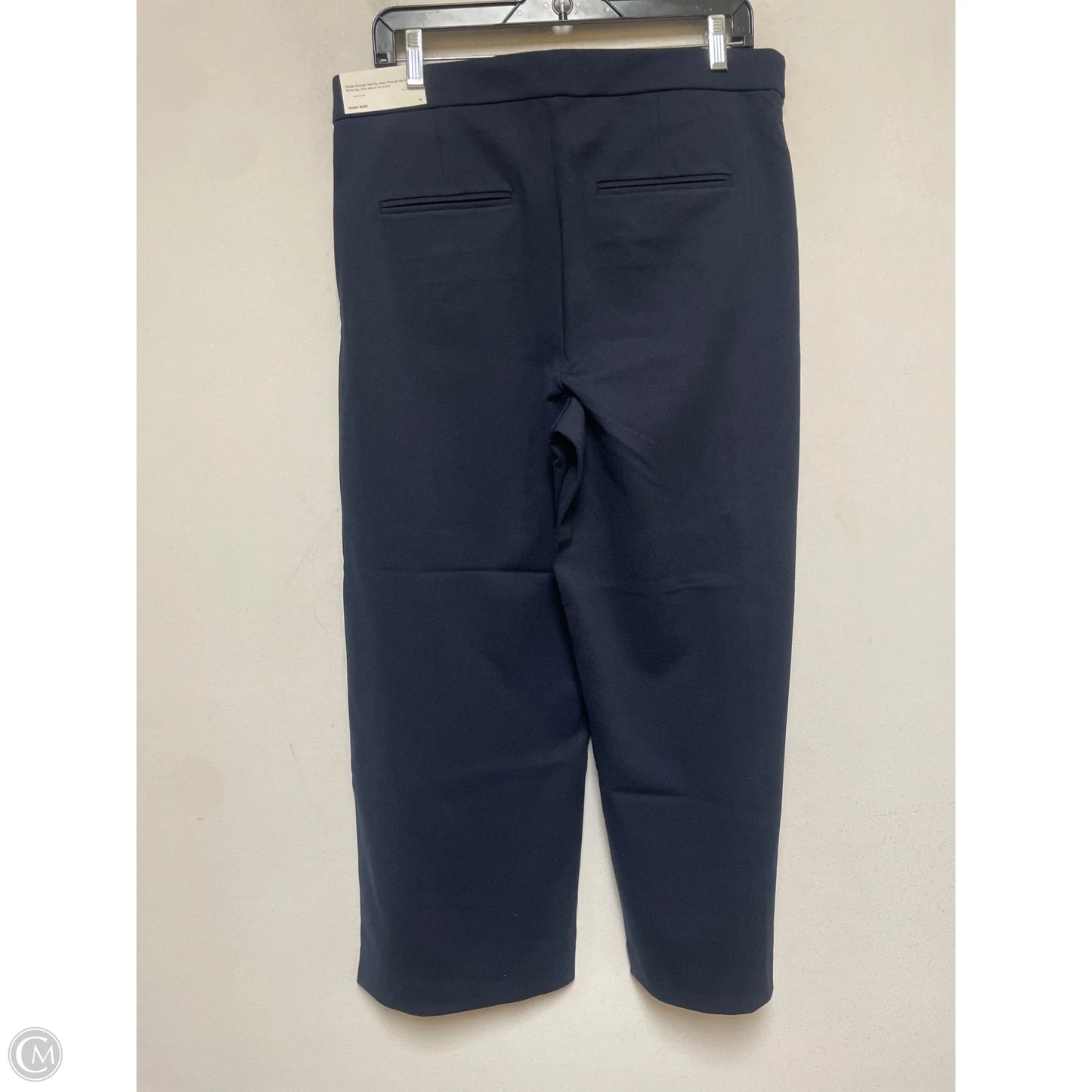 Pants Cropped By Ann Taylor In Navy, Size: 12