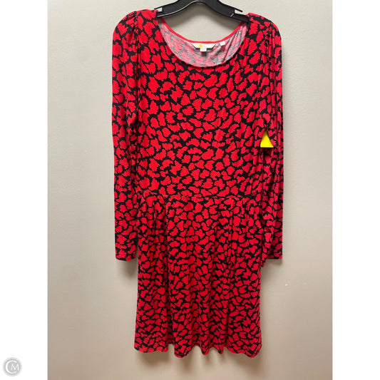 Dress Casual Short By Boden In Black & Red, Size: M