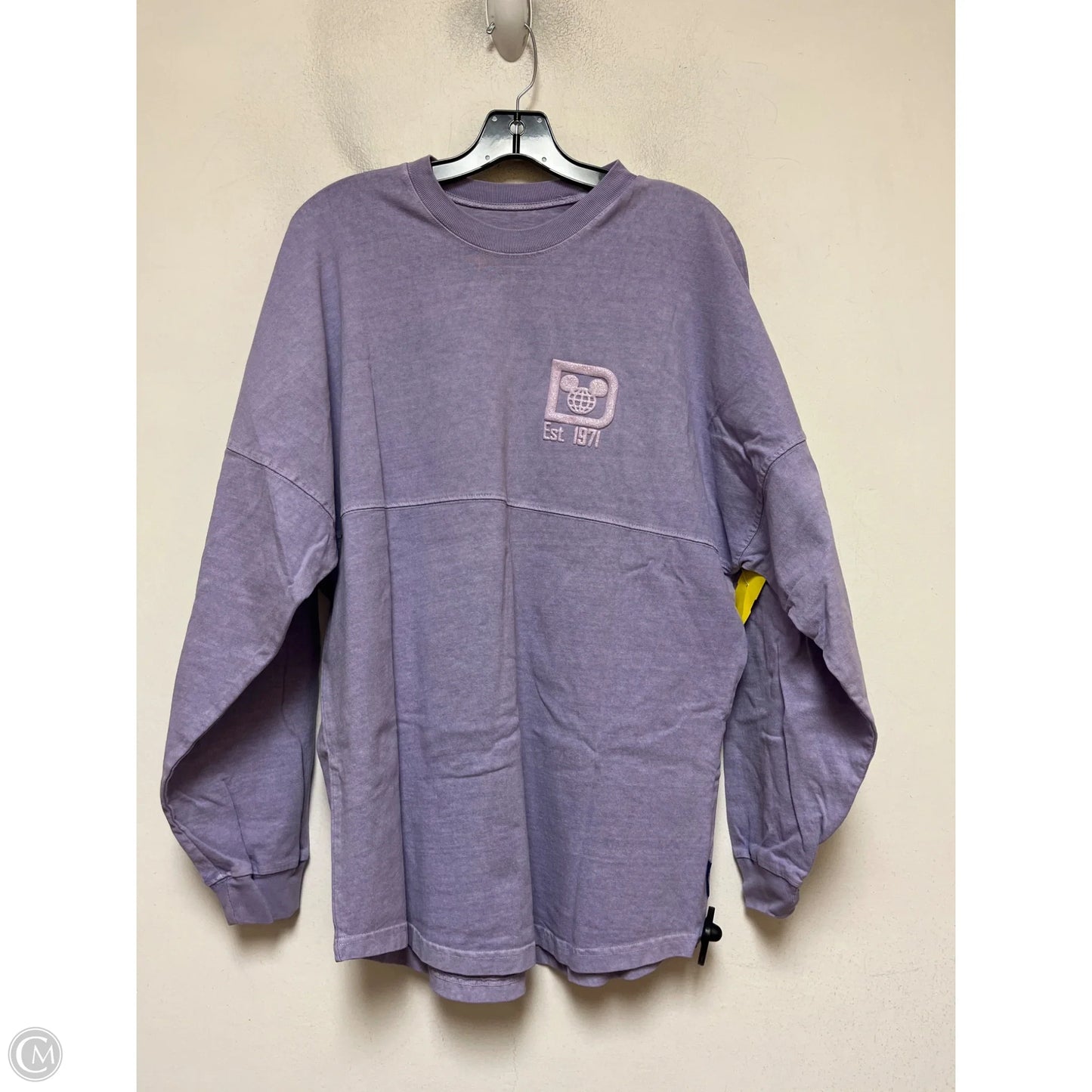 Top Long Sleeve By Disney Store In Purple, Size: M