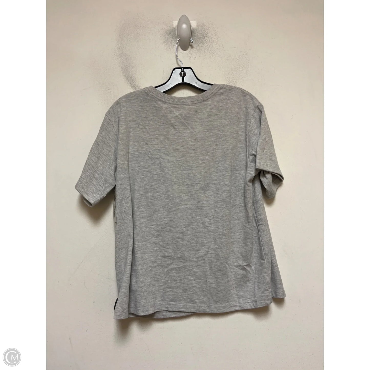 Top Short Sleeve By Disney Store In Grey & Purple, Size: L