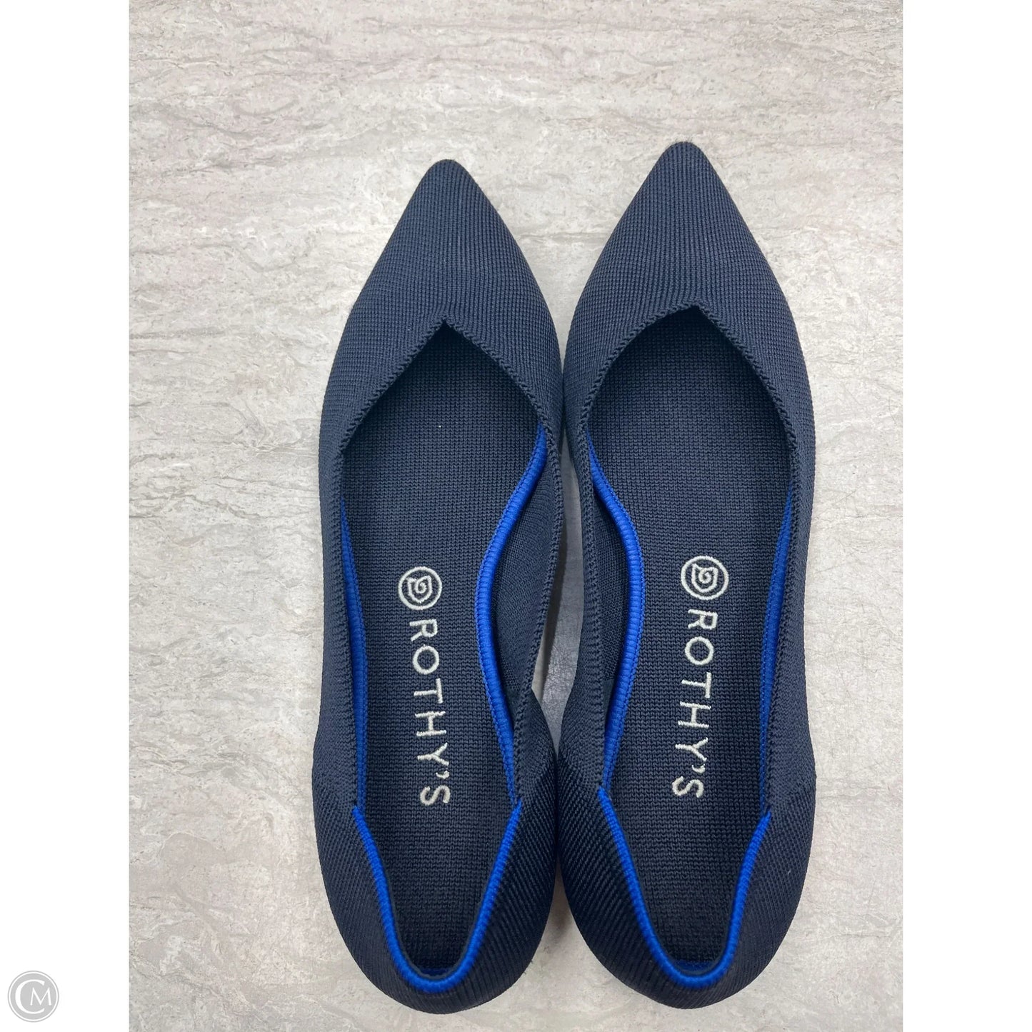 Shoes Flats By Rothys In Navy, Size: 11