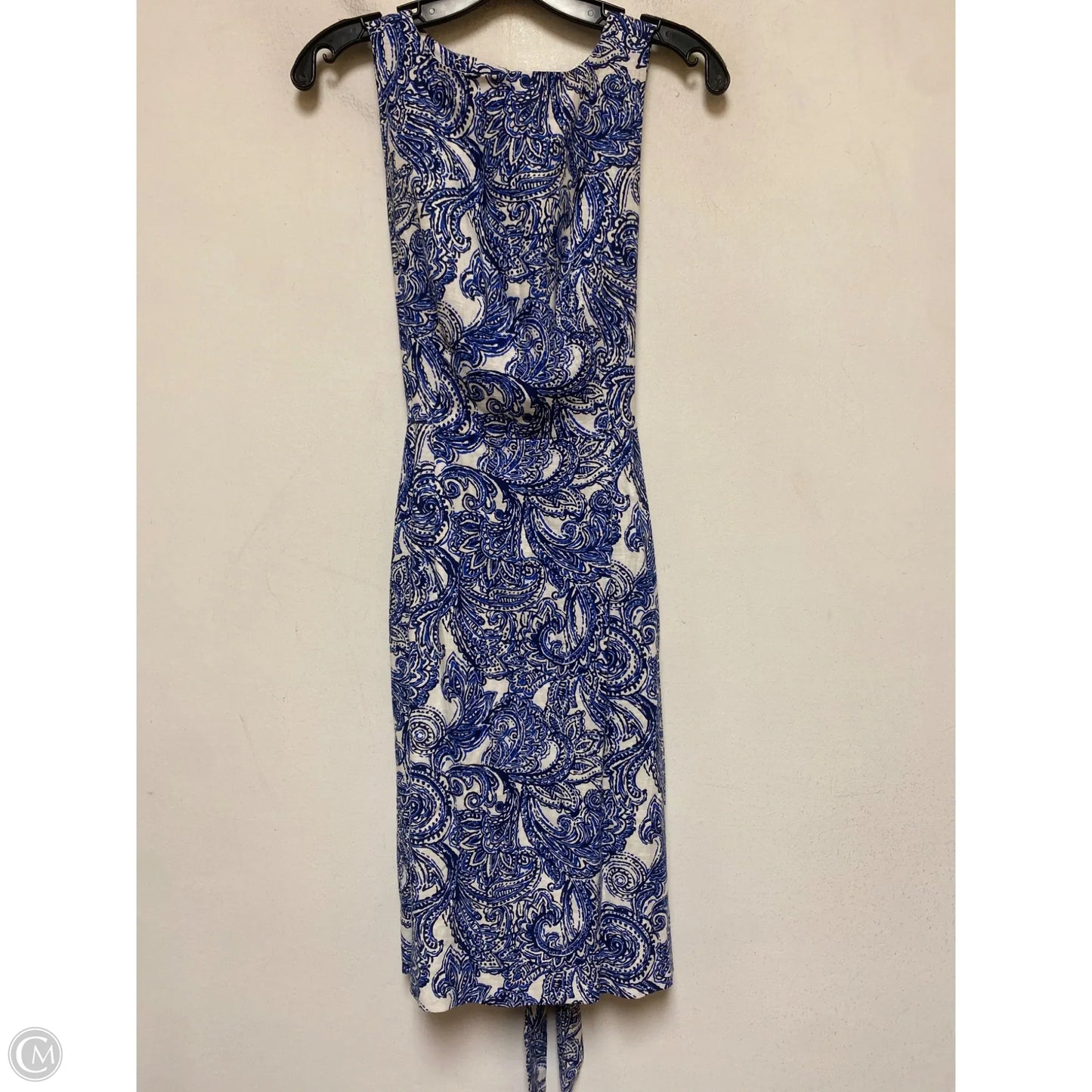 Dress Casual Short By Anne Klein In Paisley Print, Size: Xs