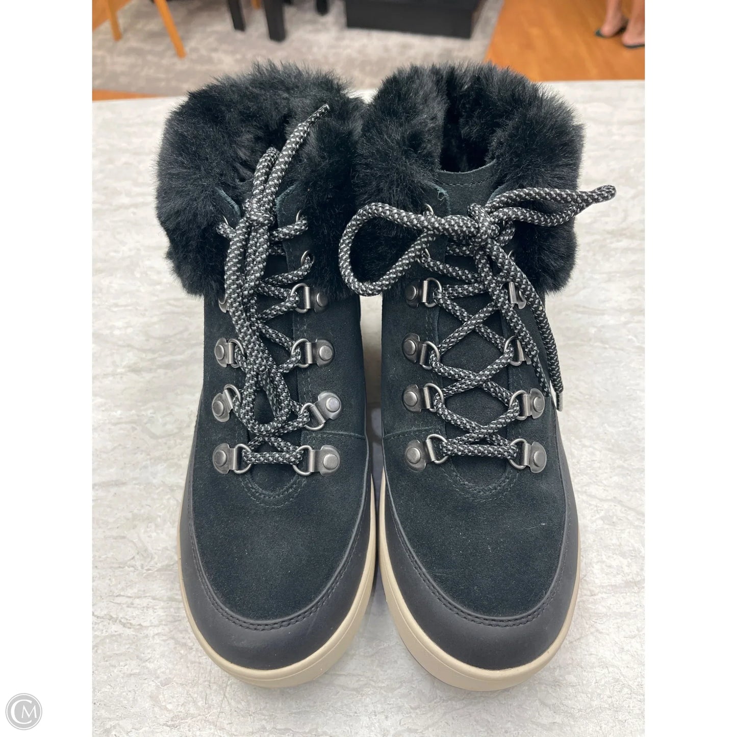 Boots Ankle Flats By Koolaburra By Ugg In Black, Size: 7