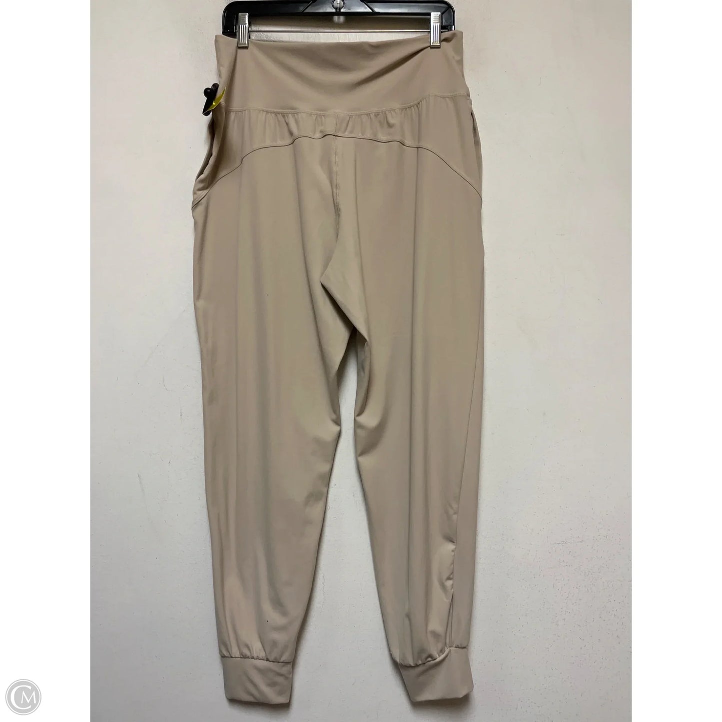 Athletic Pants By Crane In Tan, Size: L