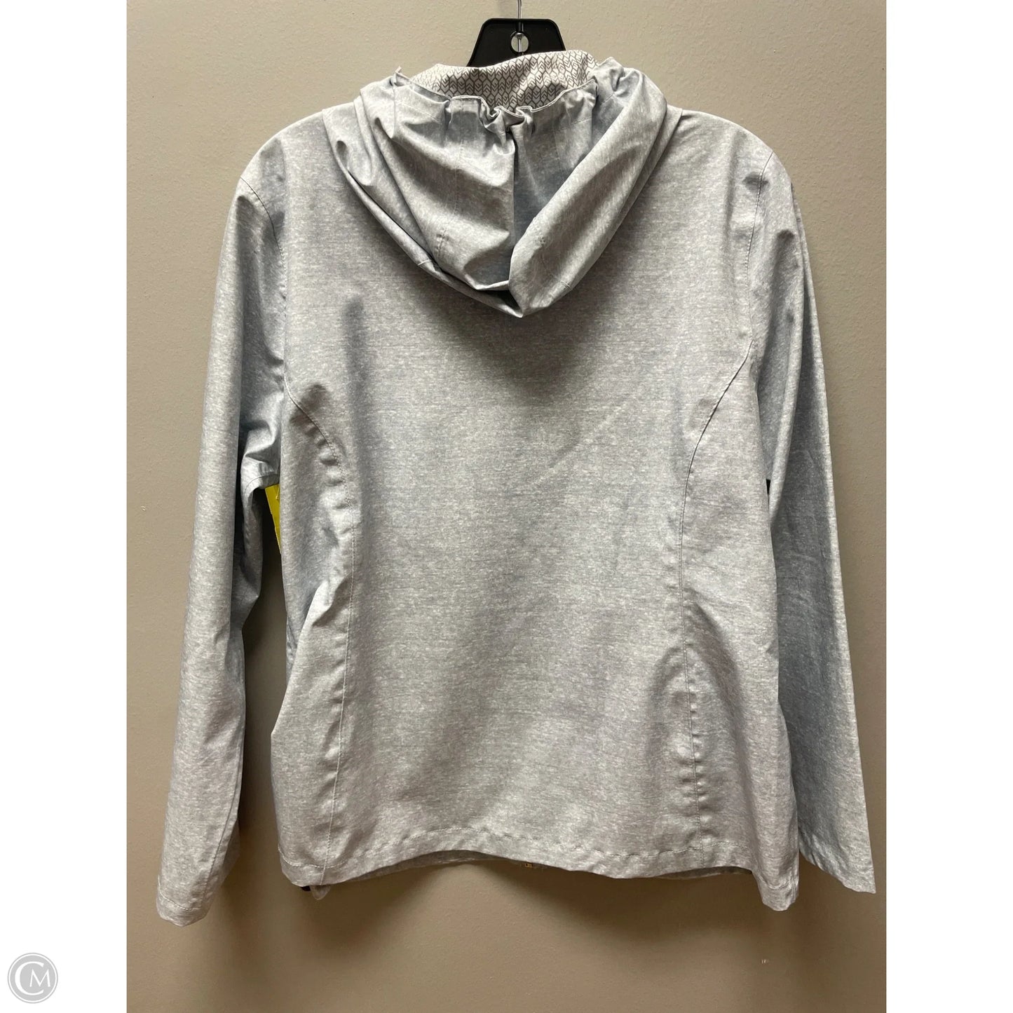 Coat Raincoat By Free Country In Grey, Size: L