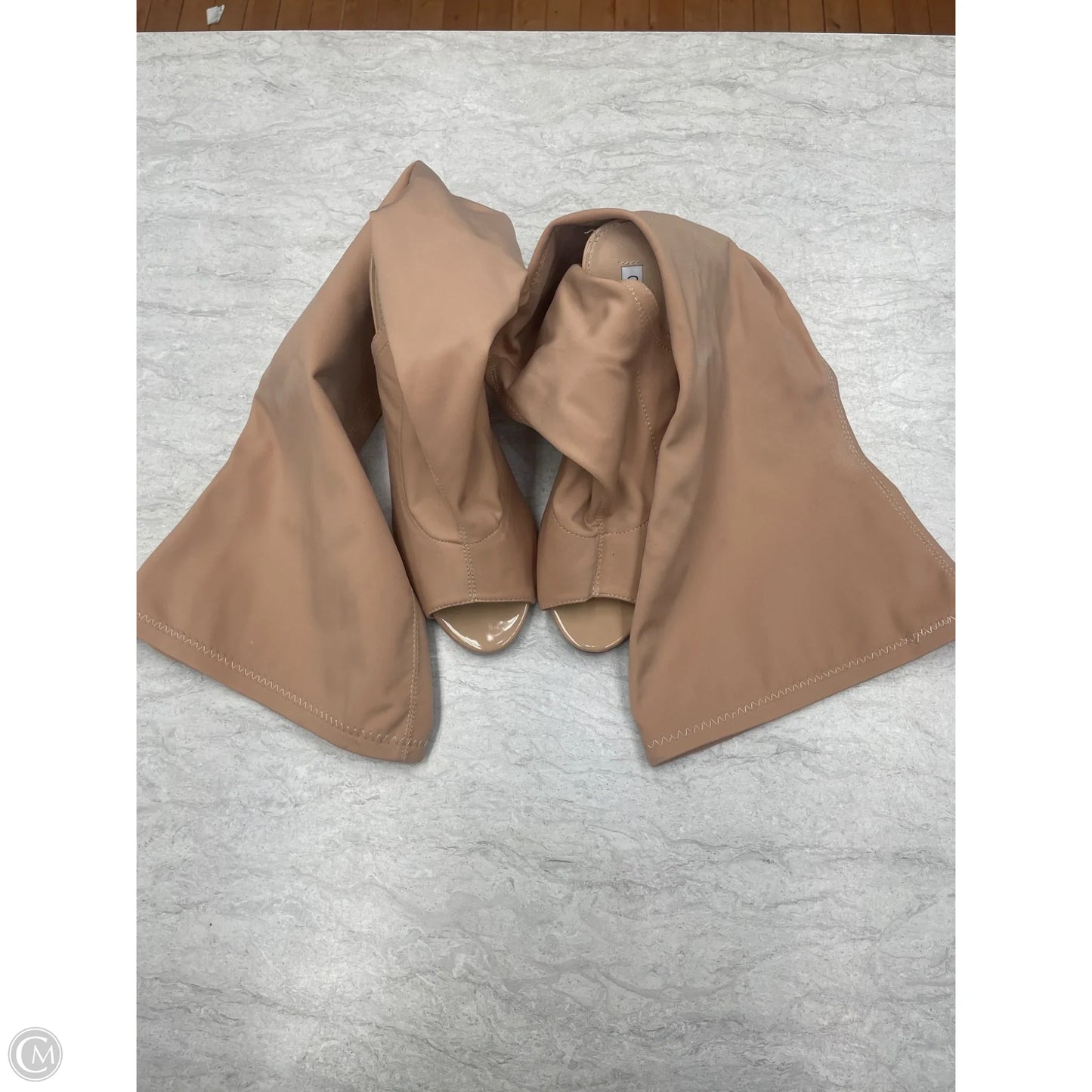 Boots Knee Heels By Cape Robbin In Tan, Size: 10