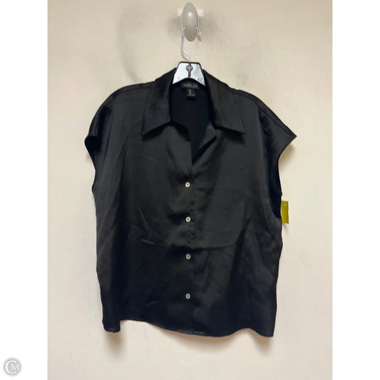 Top Short Sleeve By Rachel Zoe In Black, Size: L