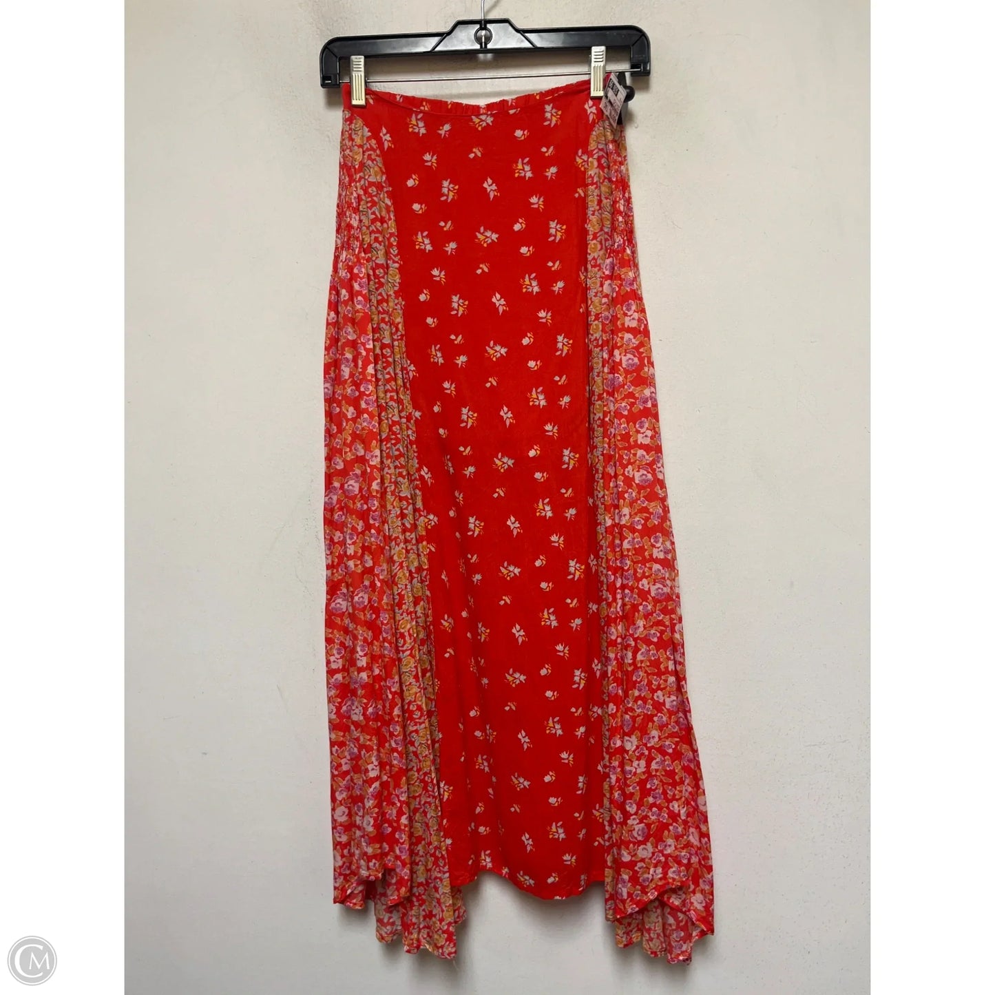 Skirt Set 2pc By Free People In Orange & Yellow, Size: 0