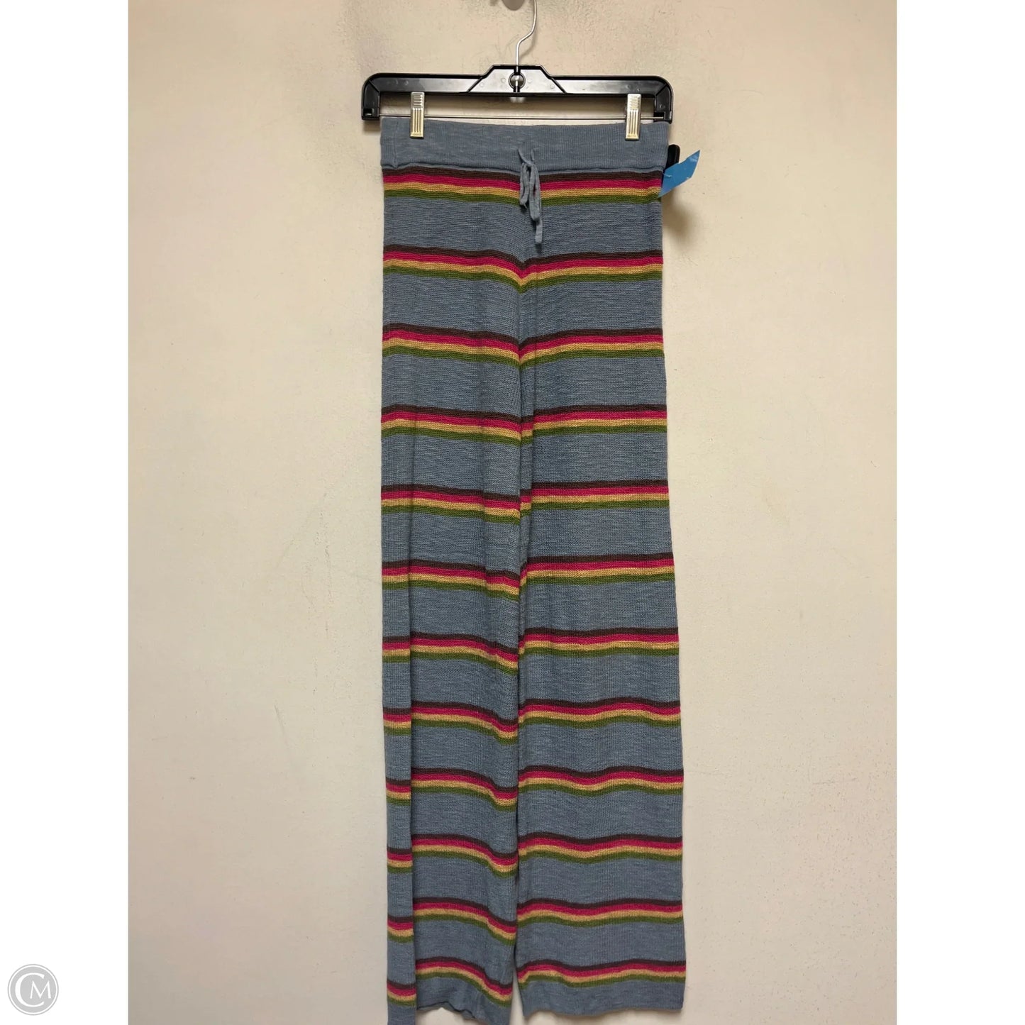 Pants Wide Leg By Free People In Striped Pattern, Size: Xs