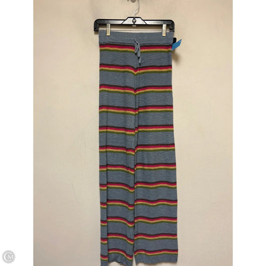Pants Wide Leg By Free People In Striped Pattern, Size: Xs