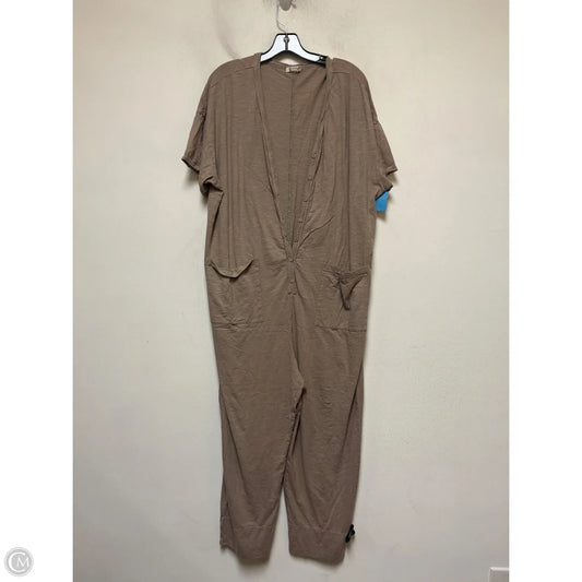 Jumpsuit By Free People In Tan, Size: M