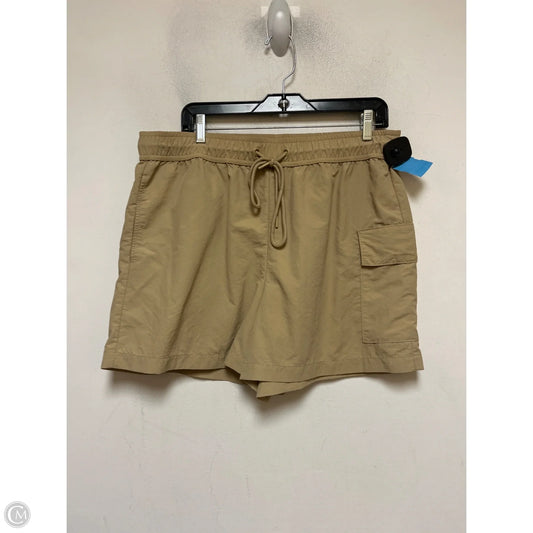 Athletic Shorts By Lou And Grey In Tan, Size: L