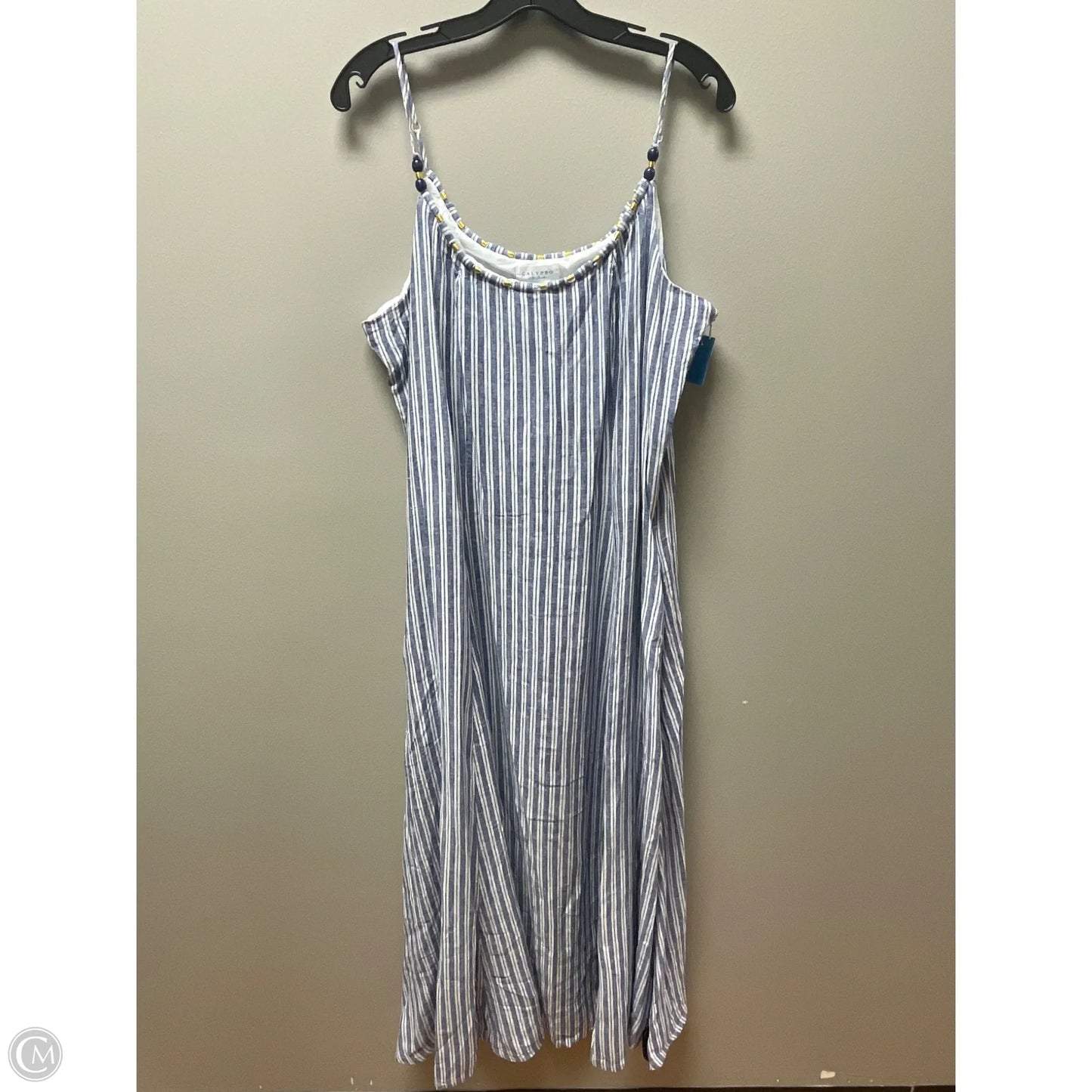 Dress Casual Maxi By Calypso St Barth In Striped Pattern, Size: Xxl