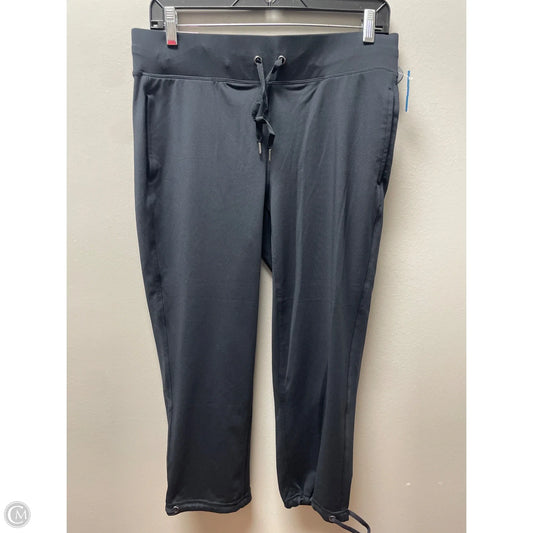 Athletic Capris By 90 Degrees By Reflex In Black, Size: S